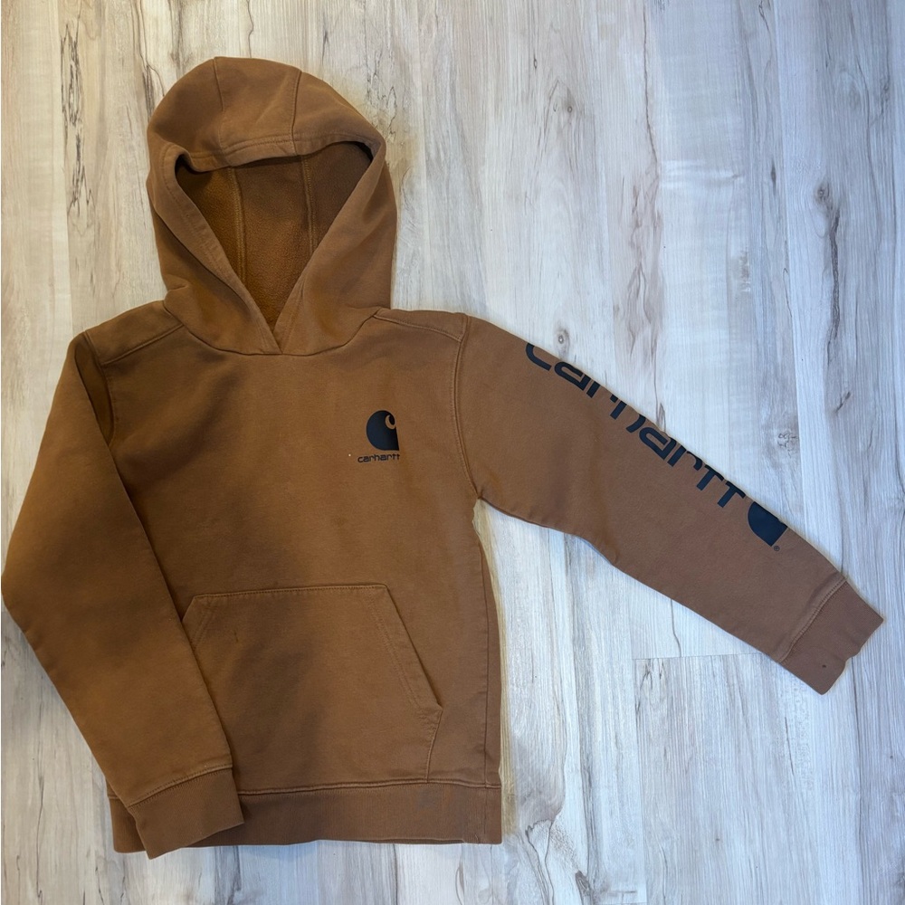 Carhartt Kids Hoodie with Black Logo